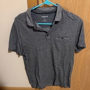 Claiborne Charcoal Polo Shirt for Men